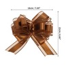 Unique Bargains Matte Bows for Gift Wrapping Christmas Decorative 47.24"x1.97" 3Pcs - 2 of 4