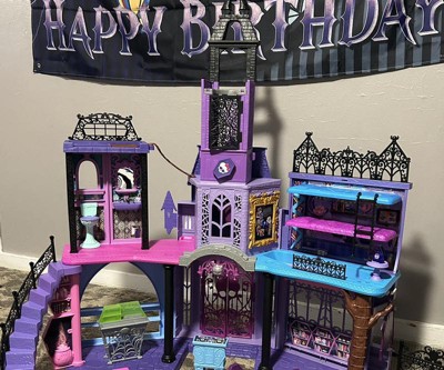 Monster High Haunted High School Doll House With 47pc Of Furniture And Accessories Target