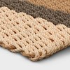 1'6" x 2'6" Poly Rope Stripe Outdoor Door Mat Neutral - Threshold™ designed with Studio McGee - image 3 of 4