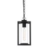 Elegant Lighting Memphis 6 Inch Outdoor Pendant in Black - 2 of 4