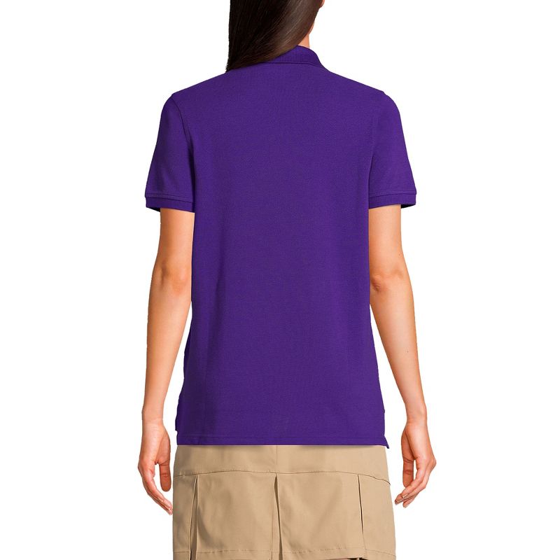 School Uniform Young Women's Short Sleeve Mesh Polo Shirt, 2 of 5