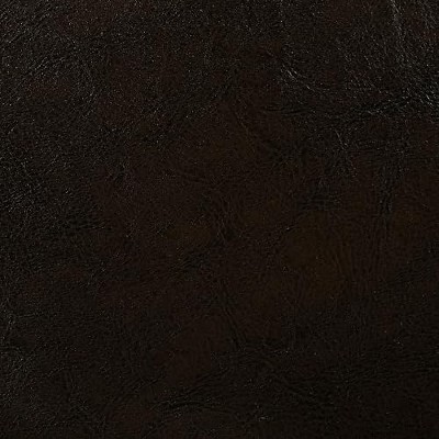Transitional Brown Swivel Counter Stool with Faux Leather Seat