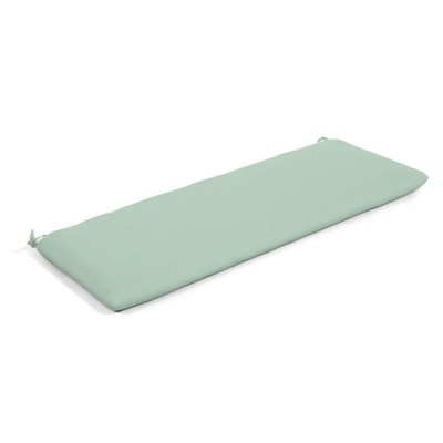 Casual Cushion Sunbrella Fabric 1-Piece Indoor/Outdoor Bench Cushion, 48"W x 18"L