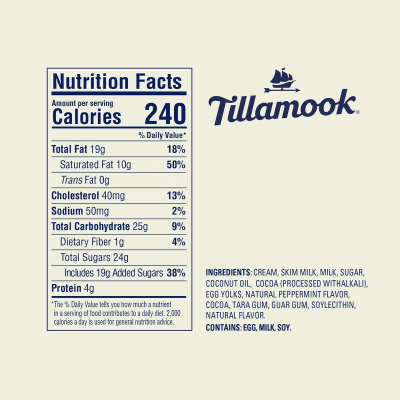 Tillamook Mint Chocolate Chip Ice Cream - 48oz, 5 of 6