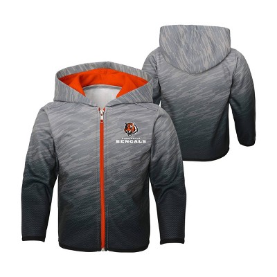 bengals full zip hoodie