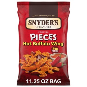 Snyder's of Hanover Pretzel Pieces Hot Buffalo Wing - 11.25oz - 1 of 4