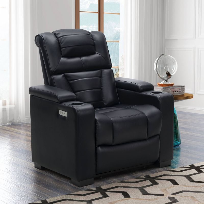 Pluto Power Theater Recliner - Abbyson Living, 4 of 7