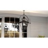Rue De Royal 4-Light Earth Black Outdoor Hanging Lantern - 3 of 4