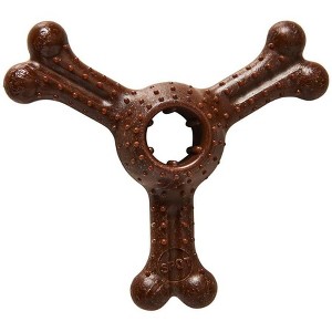 ETHICAL/SPOT Bam-Bone Plus Triple Bison Flavor Chew Toy - 4" - 1 of 1