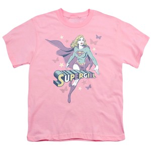 Boys' DC Supergirl Pastels T Shirt - 1 of 4