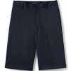 Lands' End Kids Plain Front Blend Chino Shorts - 2 of 3