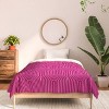 Deny Designs Twin/ Twin Extra Long Colour Poems Art Deco Arch Pattern Pink Comforter and Pillow Sham Pink - 3 of 4