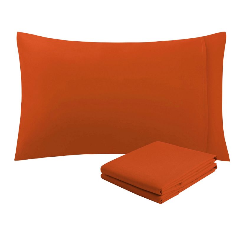 PiccoCasa 2 Pcs 100% Cotton Envelope closure design Washable Pillowcases, 5 of 8