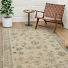 ABYNOW Area Rug Vintage Washable – Non-Slip, Low-Pile Chenille Rug for Living Room, Bedroom & Dining Room - 2 of 4