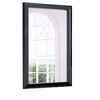 Whiteline Modern Living Abrazo Mirror, Black - 2 of 4