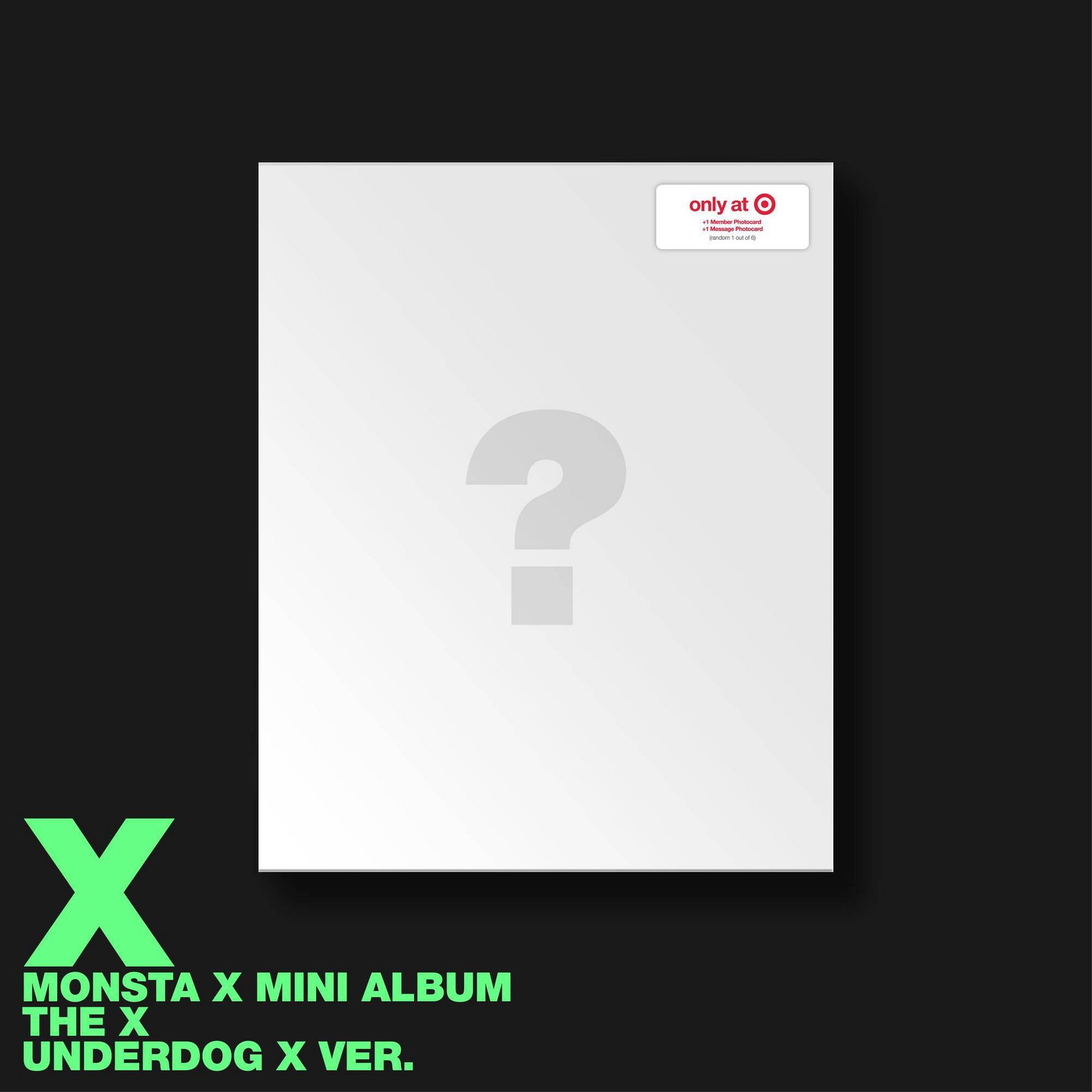 MONSTA X - THE X (UNDERDOG X VER.) (Target Exclusive, CD)