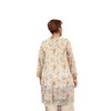 Women's Printed Long Sleeve Lace Chiffon Duster - Plus - On The Plus Side - 2 of 3