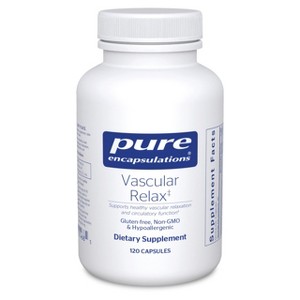 Pure Encapsulations Vascular Relax - Hypoallergenic Combination for Healthy Vascular Relaxation and Overall Circulatory Health - 120 Capsules - 1 of 4