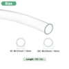 Unique Bargains Clear Plastic Tube PVC Flexible Low Pressure Industrial Tubing 1 Pc - 3 of 4
