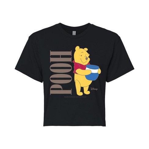 Women's - Disney - Muted Pooh Cropped Graphic T-Shirt - image 1 of 4