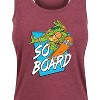 Women's - Teenage Mutant Ninja Turtles - So Board Graphic Racerback Tank - 2 of 4
