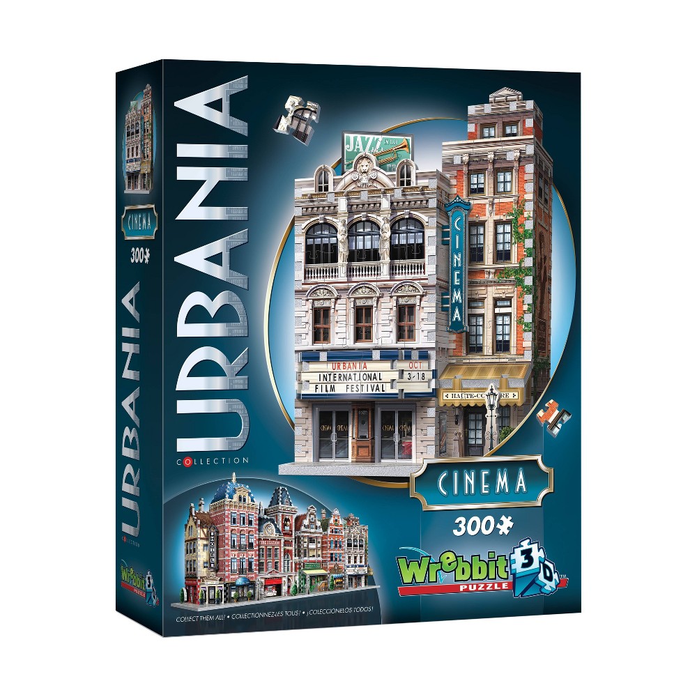 Photos - Jigsaw Puzzle / Mosaic Wrebbit Urbania Collection - Cinema 3D Jigsaw Puzzle 300pc