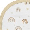 Sweet Jojo Designs Boy, Girl, Unisex/Gender Neutral Baby Tummy Time Playmat Boho Rainbow Neutral Multicolor - 3 of 4