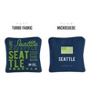 Skip's Garage | Gameday Seattle Football Synergy Pro Navy Blue Cornhole Bags (Set of 4) - 2 of 4
