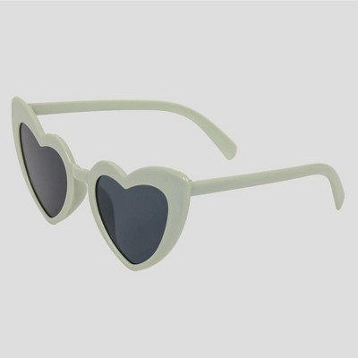 Anna-Kaci Active Women's Vibrant Heart-Shaped Fashion Sunglasses UV400 Protection