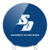 University of San Diego Primary Logo Acrylic Cake Topper Party Decoration for Wedding Anniversary Birthday Graduation - 3 of 4