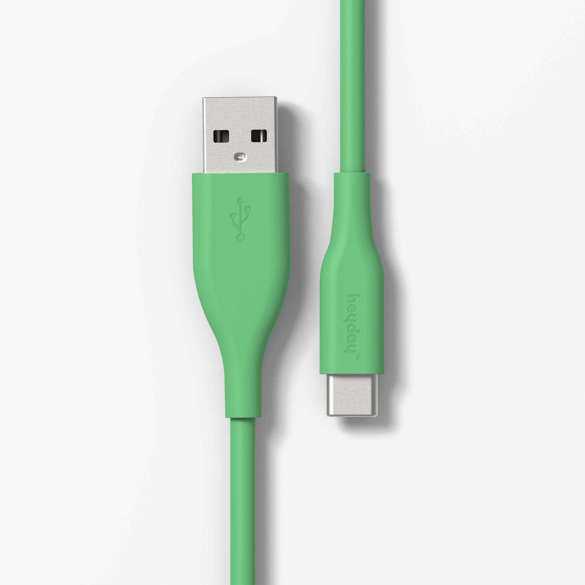 10' USB-C to USB-A Silicone Cable - heyday™