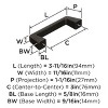 Amerock Blackrock Cabinet Door or Drawer Pull - 4 of 4