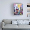 Trademark Fine Art - Richard Wallich 'Chicago 3' Canvas Art - 2 of 4