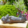 SPI Home Puppy Play Garden Sculpture – Whimsical 8" Tall Metal Dog Figurine for Outdoor Décor, Playful Pet-Inspired Yard Accent - 4 of 4