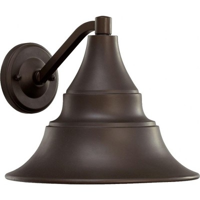 Quorum Lighting Sombra 1-Light Oiled Bronze Outdoor Wall Sconce