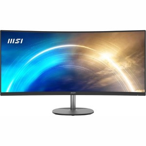 MSI Pro MP341CQ 34" Class UW-QHD Curved Screen LCD Monitor 21:9 - 1 of 4