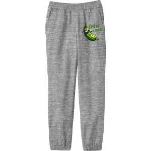 Cool As A Cucumber Humor Youth Jogger Pants - 1 of 2