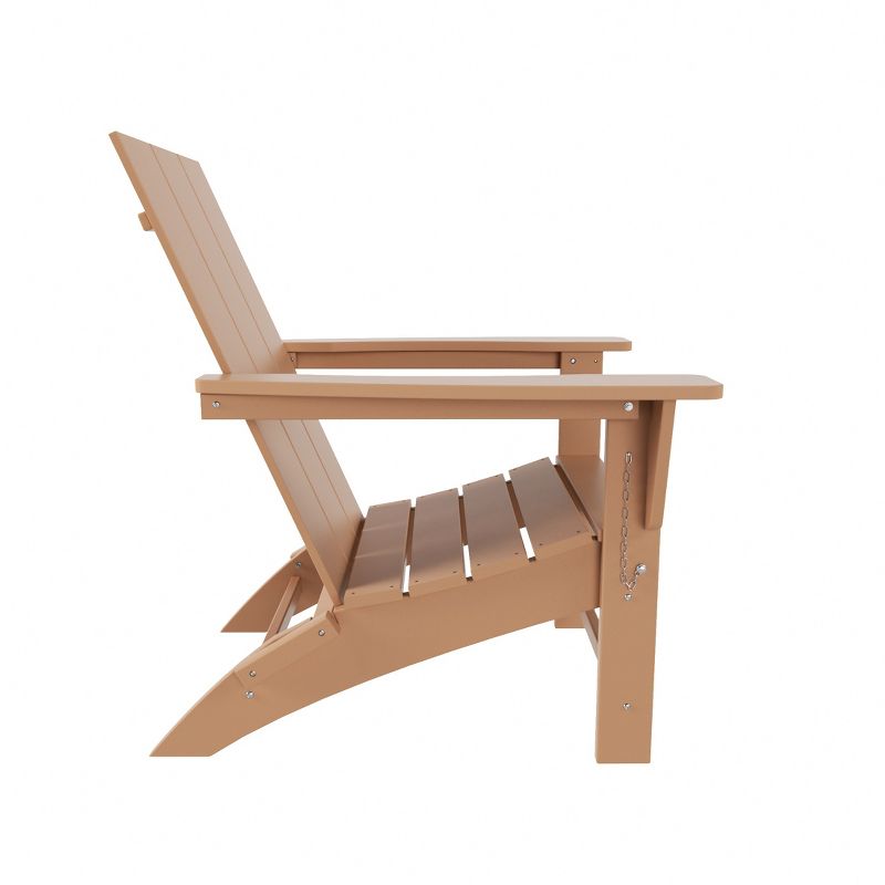 WestinTrends Ashore Modern Outdoor Patio Folding Adirondack Chair, 4 of 6