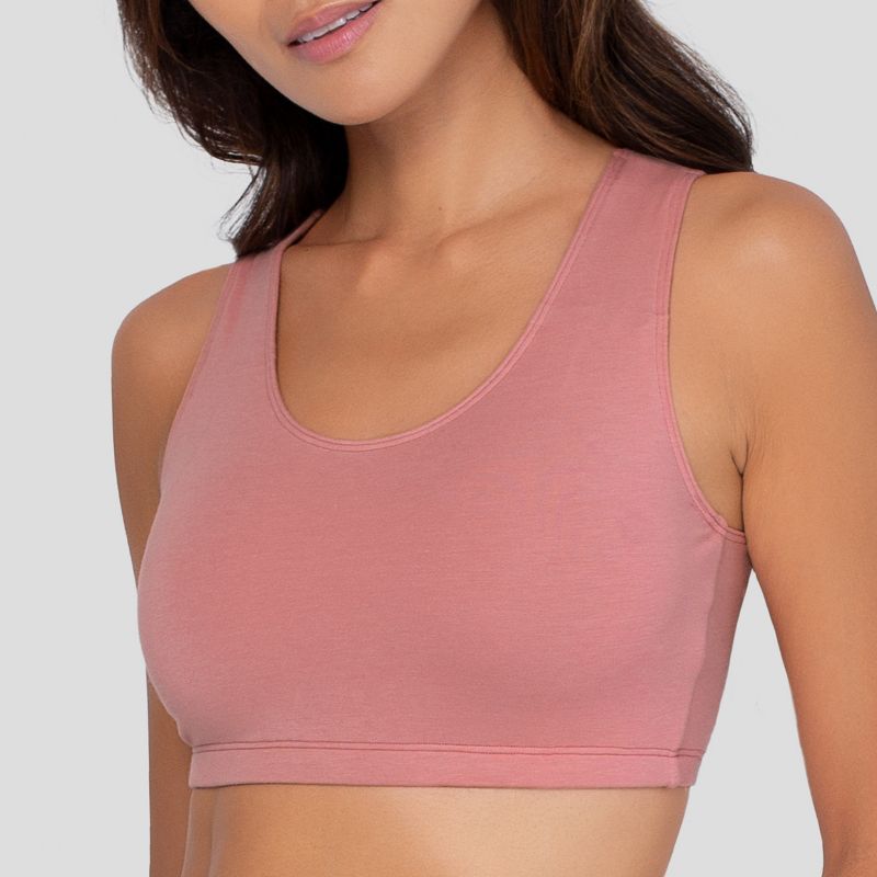 Fruit of the Loom Tank Style Cotton Sports Bra, 3 of 9