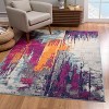Rug Branch Abstract MidCentury Modern Indoor Rug - 2 of 4