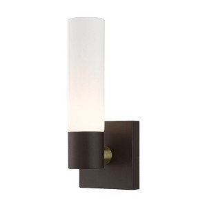 Livex Lighting Aero 1 - Light Sconce in  Bronze - 1 of 2