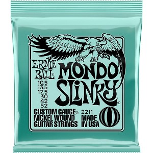 Ernie Ball Mondo Slinky 2211 (10.5-52) Nickel Wound Electric Guitar Strings - 1 of 2
