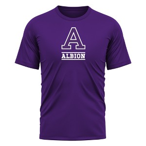 Campus Lab Albion College Adult Men's Sport Active T-Shirt Primary Logo - 1 of 4