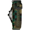 Caravelle by Bulova Men's Quartz with Light Up Vintage Watch, Camouflage Nylon Strap, Green Dial, Day / Date, 3 Hand - 4 of 4