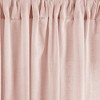 Lush Decor Boho Pom Pom Tassel Linen Window Curtain Panel Blush Single 52X95 - 3 of 4