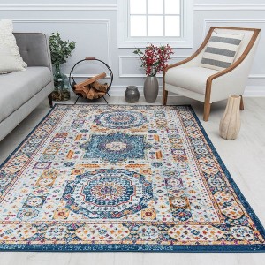 Rugs America Harper Abstract Vintage Area Rug - 1 of 4