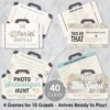 Big Dot of Happiness World Awaits - 4 Travel Themed Party Games - 10 Cards Each - Gamerific Bundle - 2 of 4