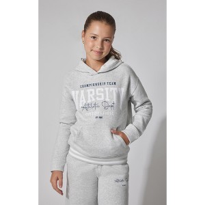 90 Degree By Reflex Girls Fleece Campus Pullover Hoodie - 1 of 3