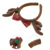 Unique Bargains Girl's Classic Plush Butterflies Headbands 8.66"x9.06"x0.67" Khaki 1 Pc - 3 of 3