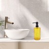 Unique Bargains Elegant Polka Dot Pattern Soap Pump Dispenser for Bathroom 16.9oz 1 Pc - 2 of 4
